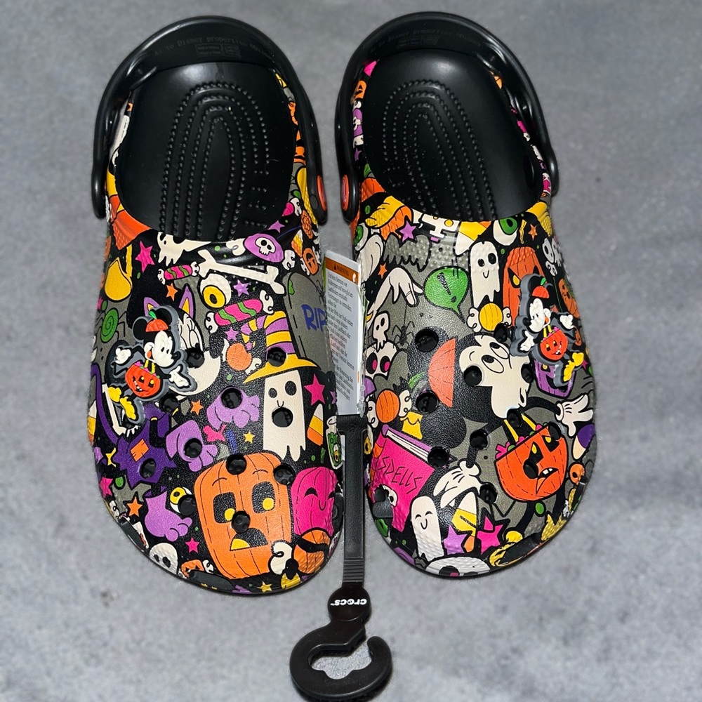 Disney halloween crocs